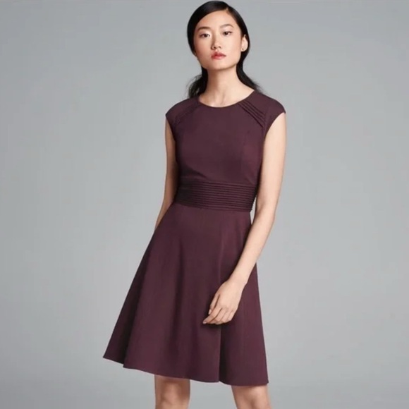 Eliza J Rich Purple Midi Dress - Picture 1 of 4
